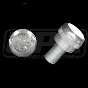 UPR Mustang Billet Polished Headlight Knob - Bulb Engraved (94-04) 1004-08