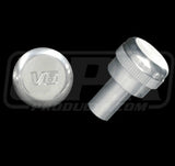 UPR Billet Satin Headlight Knob - V6 Engraved (94-04)