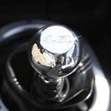 UPR Polished Billet Flat Top w-4.6L Logo Shift Knob (79-04)