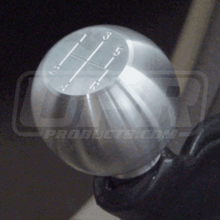 Load image into Gallery viewer, UPR Mustang Large Satin Billet Flat Top w/5 Speed Pattern Shift Knob (79-04) 1008-2-03