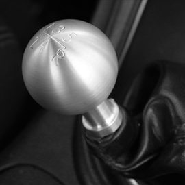 UPR Mustang Satin Billet Bullitt Style Shift Knob (79-04) 1008-3-01