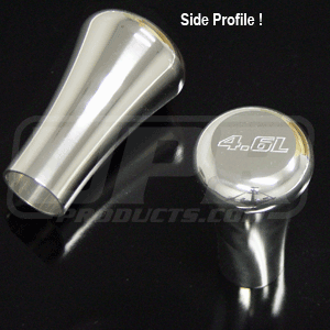 UPR Mustang Tall Satin Billet Shift Knob w/4.6L Logo (79-04) 1008-3-10