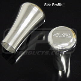UPR Mustang Tall Satin Billet Shift Knob w/4.6L Logo (79-04) 1008-3-10