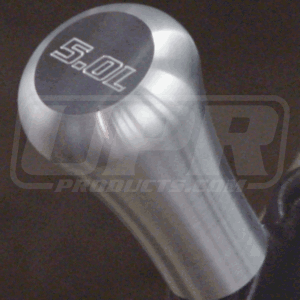 UPR Mustang Tall Satin Billet Shift Knob w/5.0L Logo (79-04) 1008-3-12