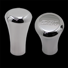 Load image into Gallery viewer, UPR Mustang Tall Polished Billet Shift Knob w/281 Logo (79-04) 1008-3-27