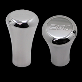 UPR Mustang Tall Polished Billet Shift Knob w/281 Logo (79-04) 1008-3-27