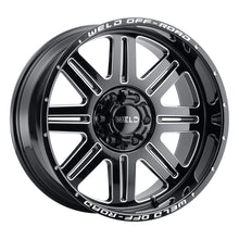 Load image into Gallery viewer, Weld Off-Road W103 20X9.0 Chasm 6X135 6X139.7 ET00 BS5.00 Gloss Black MIL 106.1