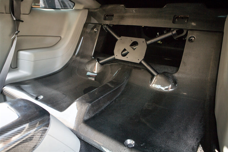 TruCarbon Carbon Fiber Rear Seat Delete TC010-LG123