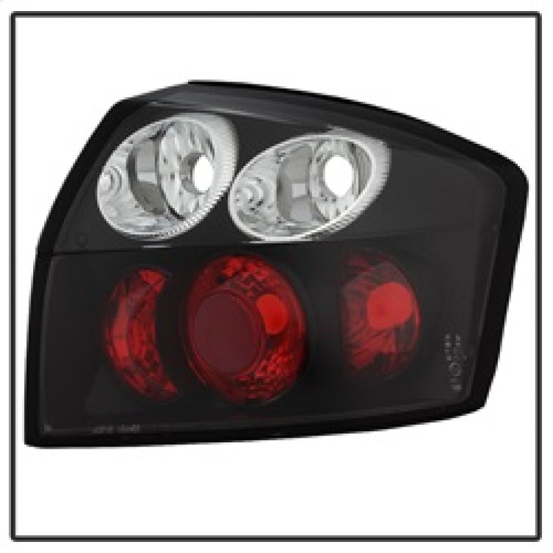 Spyder 02-05 Audi A4 (Excl Convertible/Wagon) Euro Style Tail Lights - Black (ALT-YD-AA402-BK)