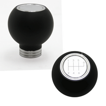 Load image into Gallery viewer, UPR Mustang Round Composite Shift Knob w/Polished 6 Speed Pattern (79-04) 1018-08