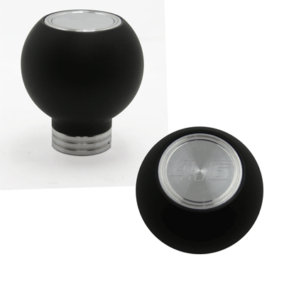 UPR Mustang Round Composite Shift Knob w/Satin 4.6 Logo (05-10) 1019-03