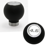 UPR Round Composite Shift Knob w-Polished 4.6 Logo (79-14)