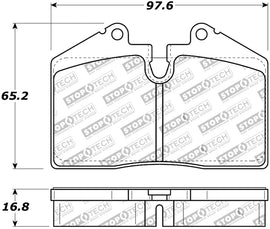 StopTech Street Touring Pad