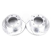 Load image into Gallery viewer, Power Stop 05-2012 Ford F-350 Super Duty Rear Drilled &amp; Slotted Rotor - Pair