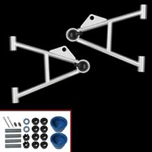 Load image into Gallery viewer, UPR Mustang Tubular A Arms with Swaybar Mount (79-93) 2004-03