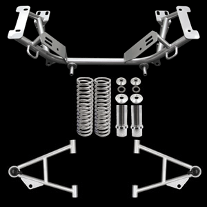 UPR Mustang Chrome Moly K Member Kit w/Tow Hooks (79-93 V8) 2005-79K-TH-100