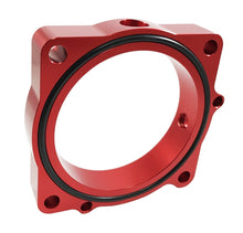 Load image into Gallery viewer, Torque Solution Throttle Body Spacer (Red): Dodge Challenger R/T / SRT8 2011-2012 V8-5.7/6.4L