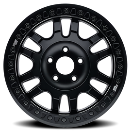 Dirty Life 9314 Canyon Race 17x9 / 5x127 BP / -38mm Offset / 71.5mm Hub Matte Black Wheel