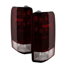 Load image into Gallery viewer, Xtune Dodge Nitro 07-11 OEM Style Tail Lights Red Smoked ALT-JH-DNIT07-OE-RSM
