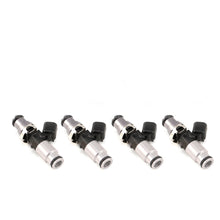 Load image into Gallery viewer, Injector Dynamics 2600-XDS Injectors - 60mm Length - 14mm Top - 14mm Bottom Adapter (Set of 4)