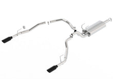 Load image into Gallery viewer, Borla 09-17 Dodge Ram 1500 5.7L V8 3in to Dual 2.5in Single Round Rolled Angle-Cut S-type Exhaust