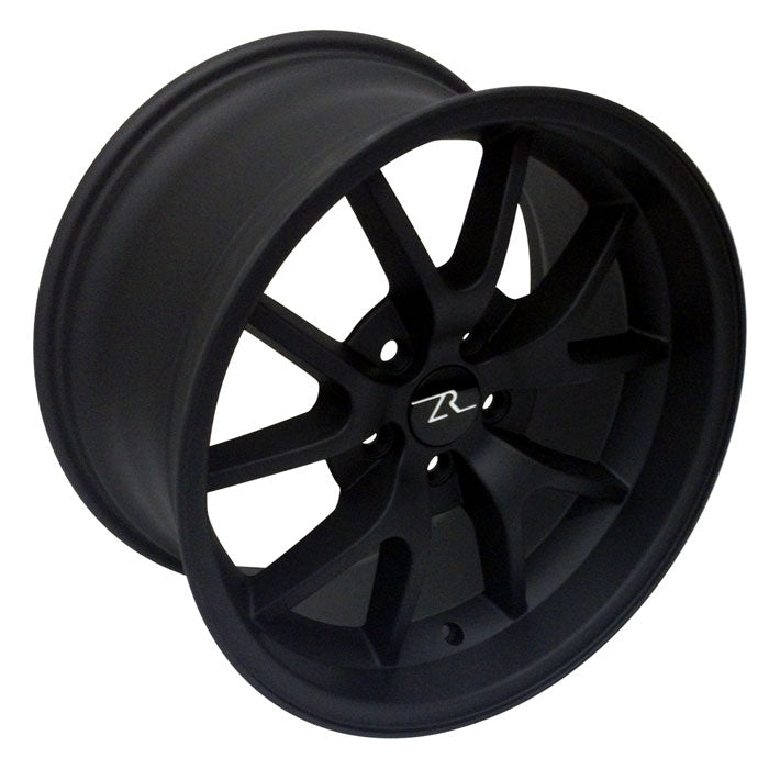 Matte Black FR500 18x10 Mustang Wheel Fits 2005-2014