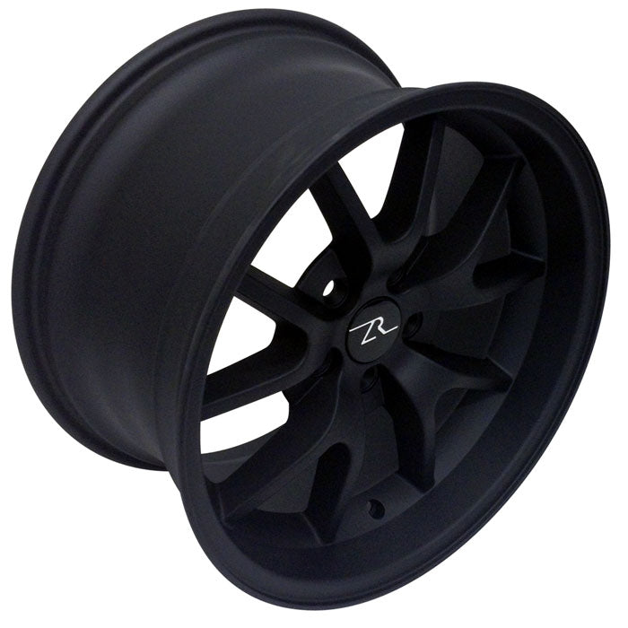 Matte Black FR500 18x10 Mustang Wheel Fits 2005-2014