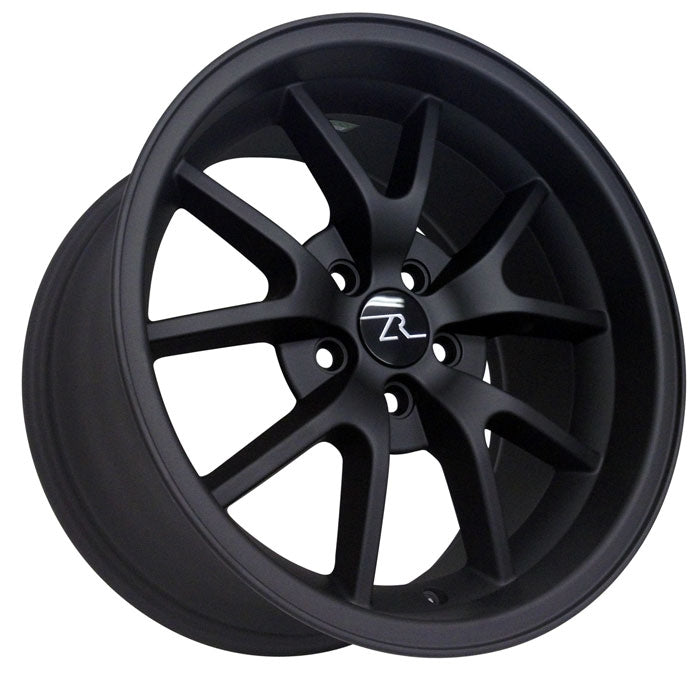 Matte Black FR500 18x10 Mustang Wheel Fits 2005-2014