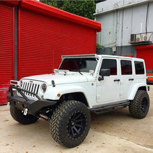 Load image into Gallery viewer, DV8 Offroad 07-18 Jeep Wrangler JK/JL FS-1 Full Length Steel Front Bumper