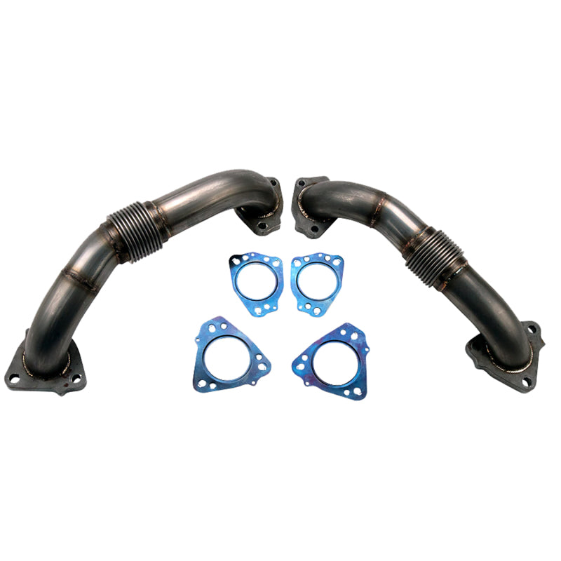 Wehrli 17-22 Chevrolet 6.6L L5P Duramax 2in Stainless Up Pipe Kit w/Gaskets