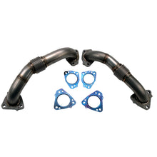 Load image into Gallery viewer, Wehrli 17-22 Chevrolet 6.6L L5P Duramax 2in Stainless Up Pipe Kit w/Gaskets