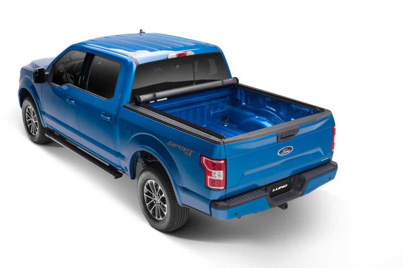 Lund 2017 Ford F-250 Super Duty (8ft. Bed) Genesis Roll Up Tonneau Cover - Black