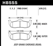 Load image into Gallery viewer, Hawk 06-10 Jeep Commander / 05-10 Grand Cherokee / 05-10 Armada / 04 Pathfinder / 04-10 Tital 5.6L /