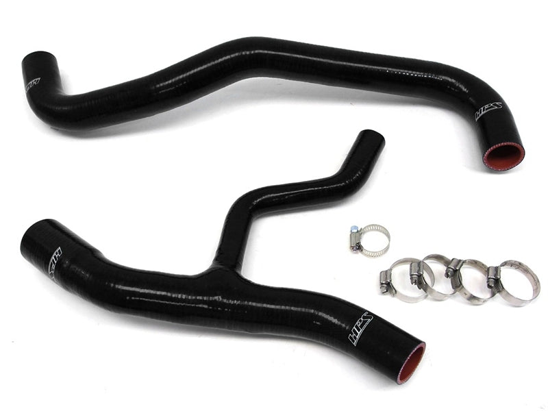HPS Mustang Silicone Radiator Hose Kit - Black (96-04 GT) 57-1012-BLK