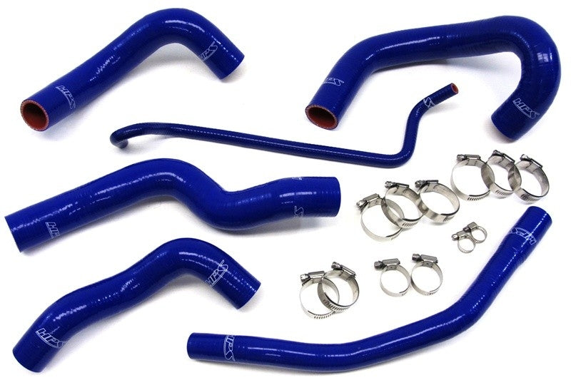 HPS Mustang Silicone Radiator Hose Kit - Blue (05-06 GT) 57-1013-BLUE