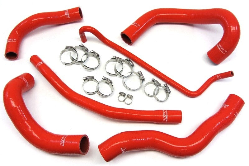 HPS Mustang Silicone Radiator Hose Kit - Red (05-06 GT) 57-1013-RED
