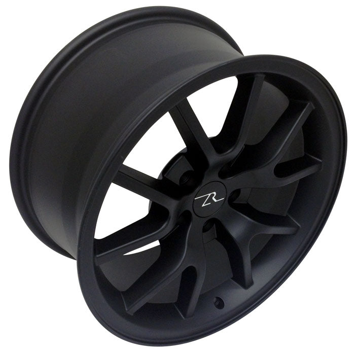 Matte Black FR500 20x8.5 Mustang Wheel Fits 2005-2014