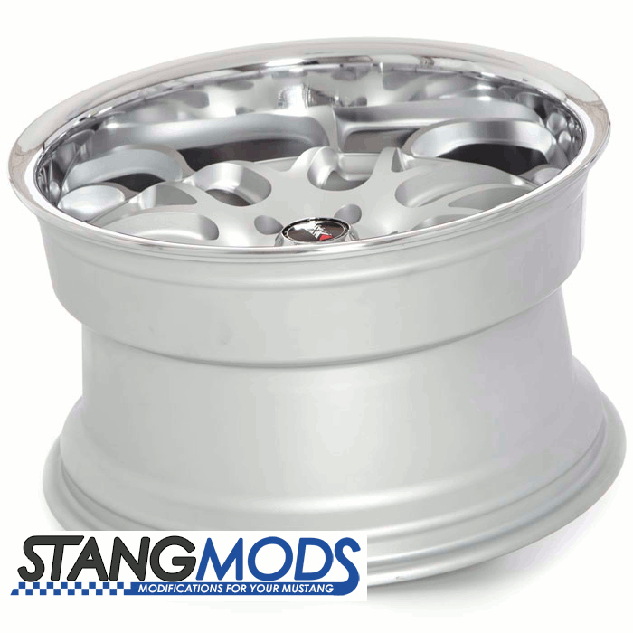 17x10 XXR526 Machined Silver Wheel (94-04) side view