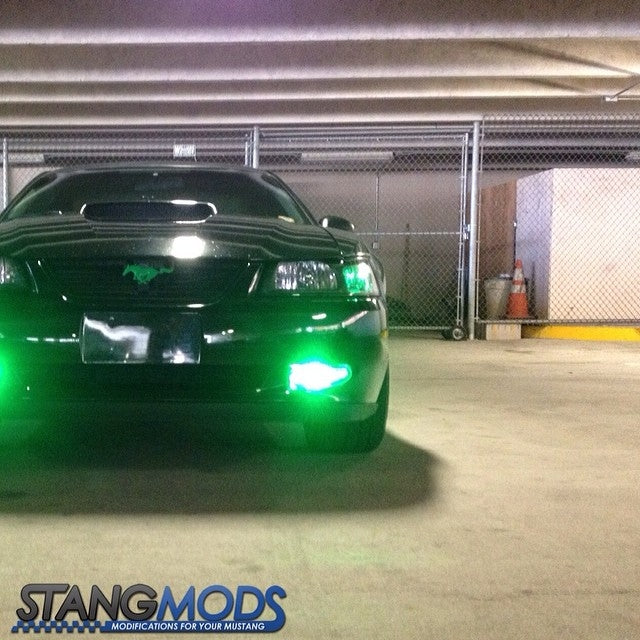 893 Green LED Mustang Foglamp Bulb