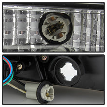 Load image into Gallery viewer, Spyder 05-09 Ford Mustang (White Light Bar) LED Tail Lights - Black ALT-YD-FM05V3-LED-BK