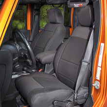 Load image into Gallery viewer, Rugged Ridge Seat Cover Kit Black 11-18 Jeep Wrangler JK 2dr