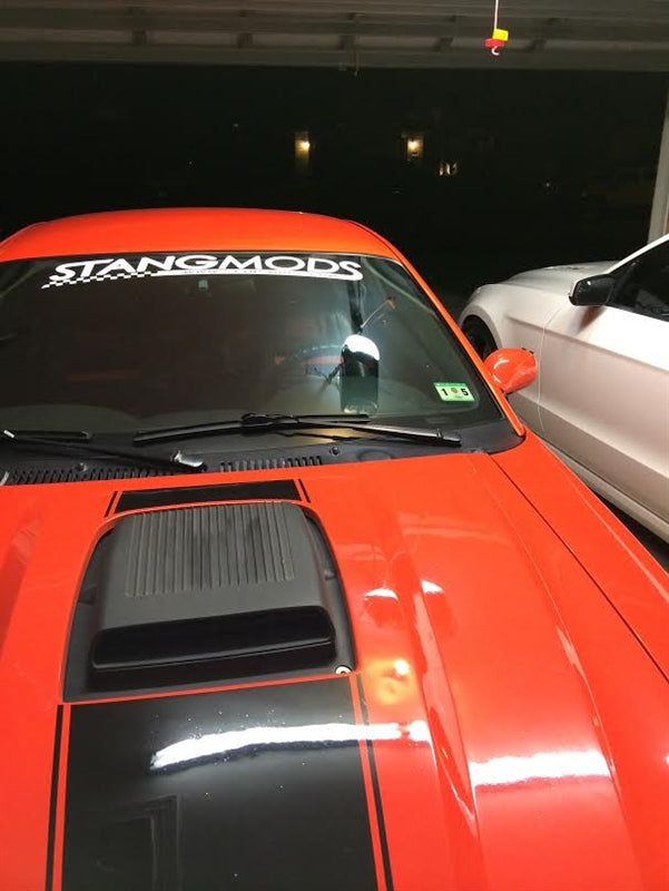 StangMods Winshield Banner Vinyl Decal