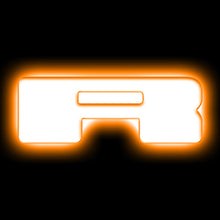 Load image into Gallery viewer, ORACLE Lighting Universal Illuminated LED Letter Badges - Matte White Surface Finish - R