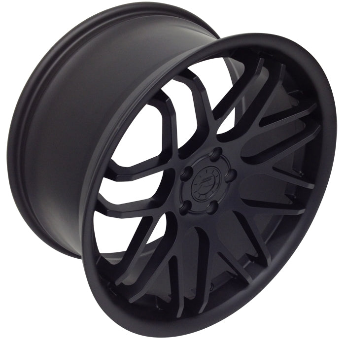 Downforce Concave Mustang Wheel Matte Black 20x8.5