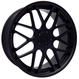 Downforce Concave Mustang Wheel Matte Black 20x10