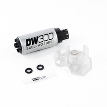 Load image into Gallery viewer, DeatschWerks 340lph DW300C Compact Fuel Pump w/Install Kit 08-15 Mitsubishi EVO X (w/o Clips)