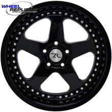 Load image into Gallery viewer, 18x10 Gloss Black Motorsport Saleen SC Replica Wheel (94-04) full side view