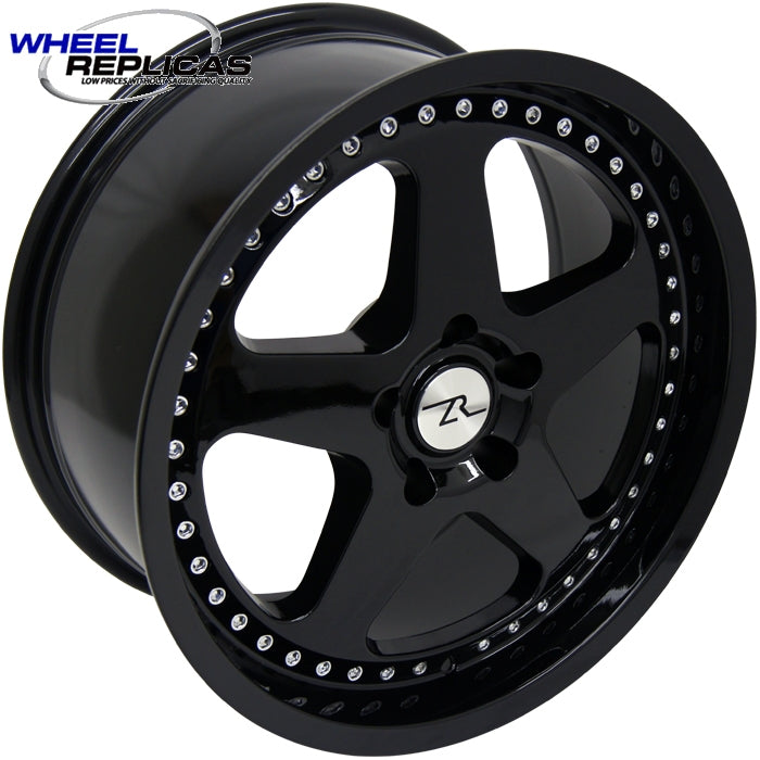 18x8.5 Mustang Gloss Black Motorsport Saleen SC Replica Wheel (94-04) 57689658M