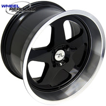 Load image into Gallery viewer, 18x10 Mustang Black Saleen SC Replica Wheel (87-93) 57681452