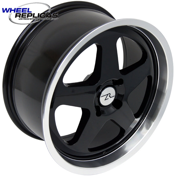 18x8.5 Mustang Black Saleen SC Replica Wheel (87-93) 57689452